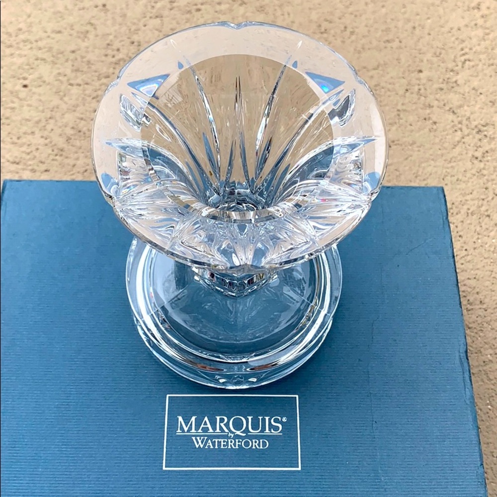 Marquis by Waterford Crystal unity candle holder